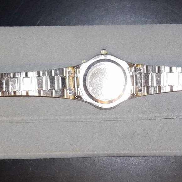 Stainless Steel & Gold Vintage Watch main image 4